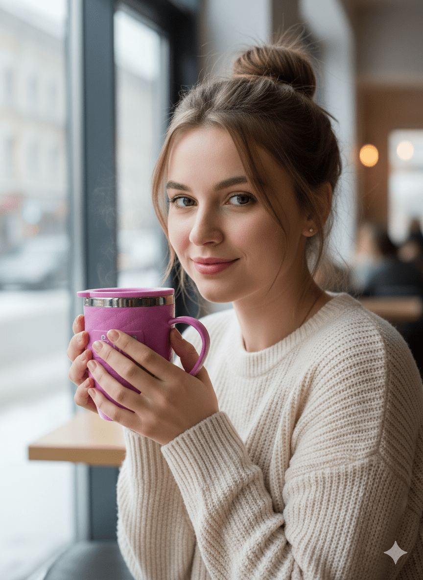 ECO SIP - Stainless Steel Coffee Mug - Zambeel