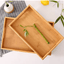 EcoServe Bamboo Serving Tray Set - Zambeel