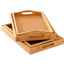 EcoServe Bamboo Serving Tray Set - Zambeel
