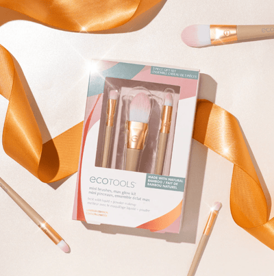 EcoTools - Mini Brushes, Max Glow Kit - Zambeel