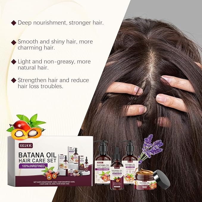 EELHOE - Batana Oil Hair Care Set (Original) - Zambeel