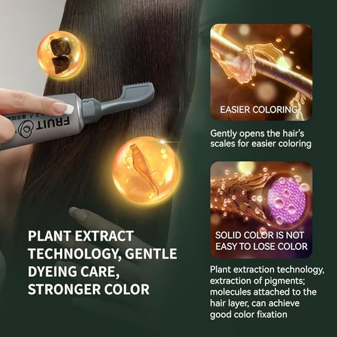 Eelhoe - Fruit Hair Dye Cream (Original) - Zambeel