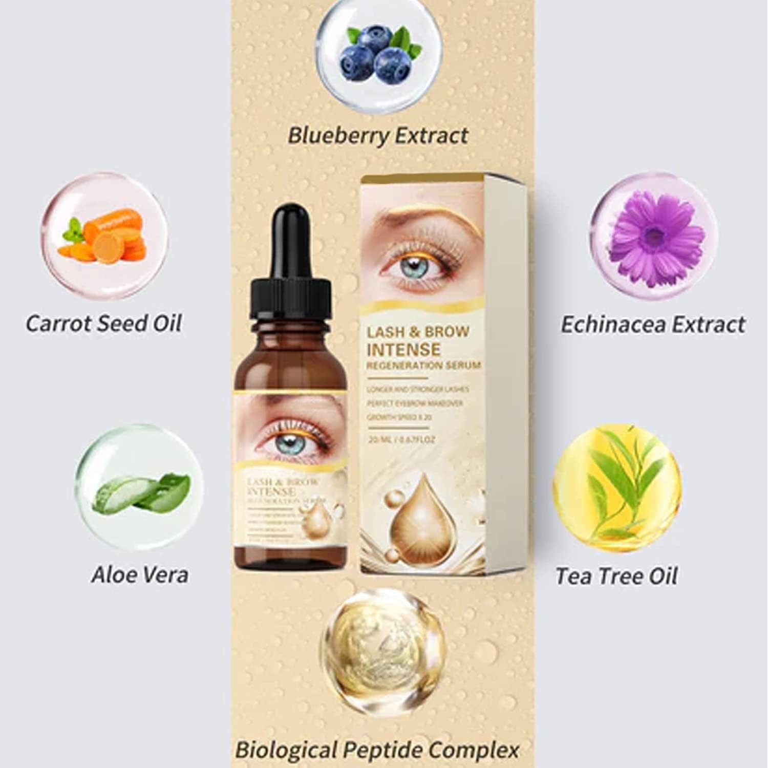 Eelhoe - Lash & Brow Intense Serum (Original) - Zambeel