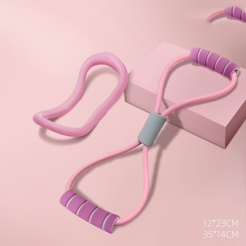 Eight - Shaped Elastic Rope Stretch Belt Exercise Arm Fitness Equipment - Zambeel