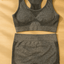 Elastic Peach Yoga Tank Top Set - Zambeel