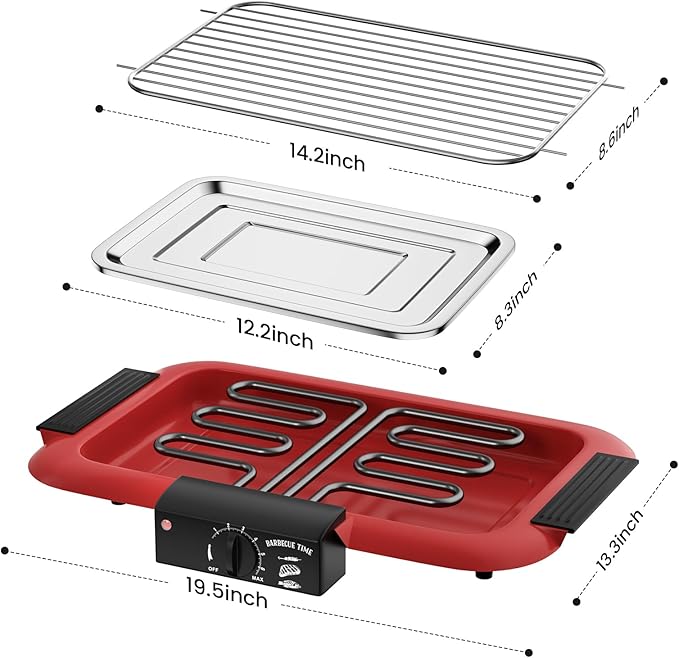 Electric BBQ Grill - Zambeel