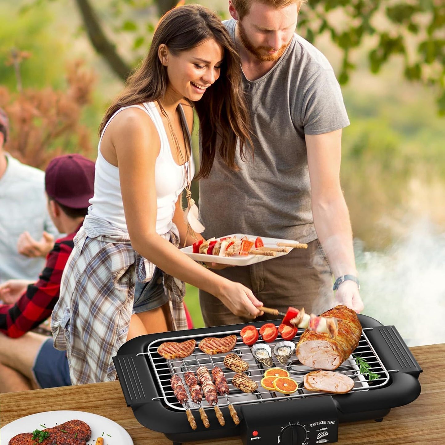 Electric BBQ Grill - Zambeel