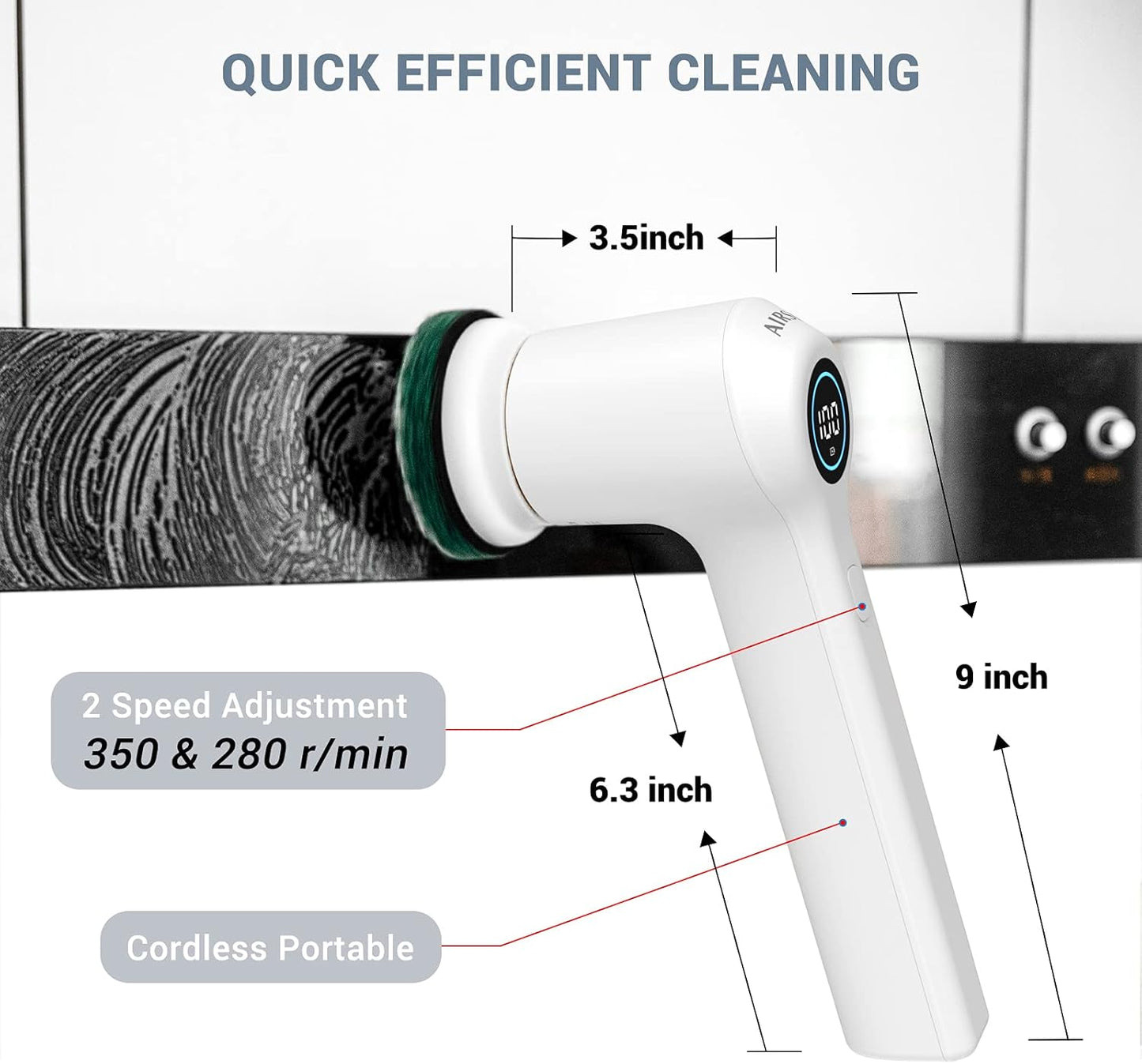 Electric Cleaning Scrubber - Zambeel