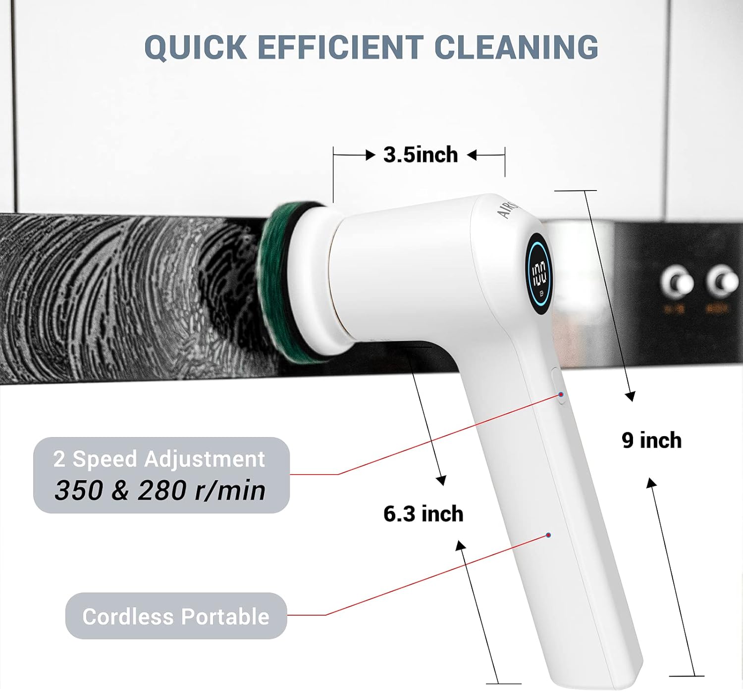 Electric Cleaning Scrubber - Zambeel