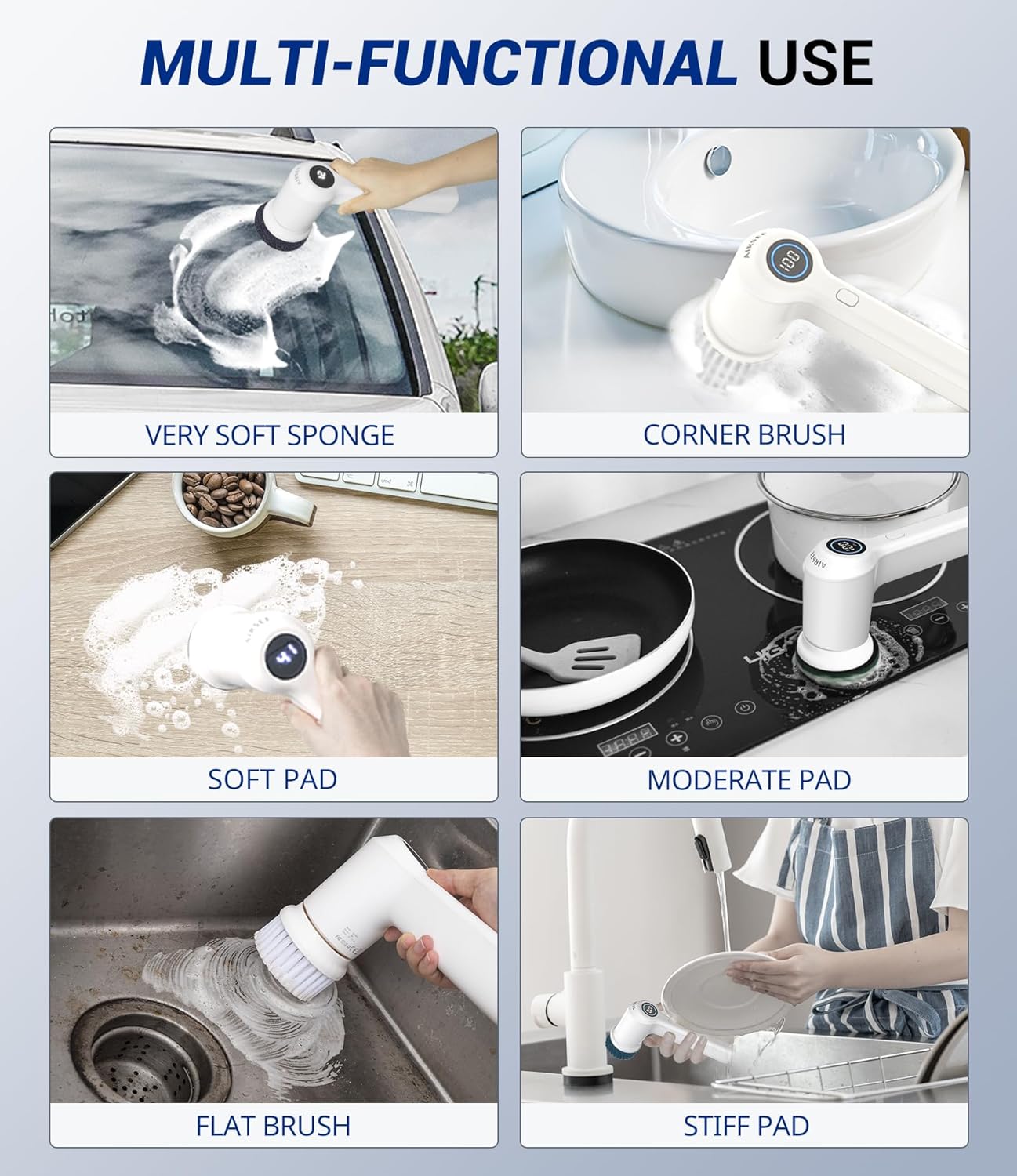 Electric Cleaning Scrubber - Zambeel