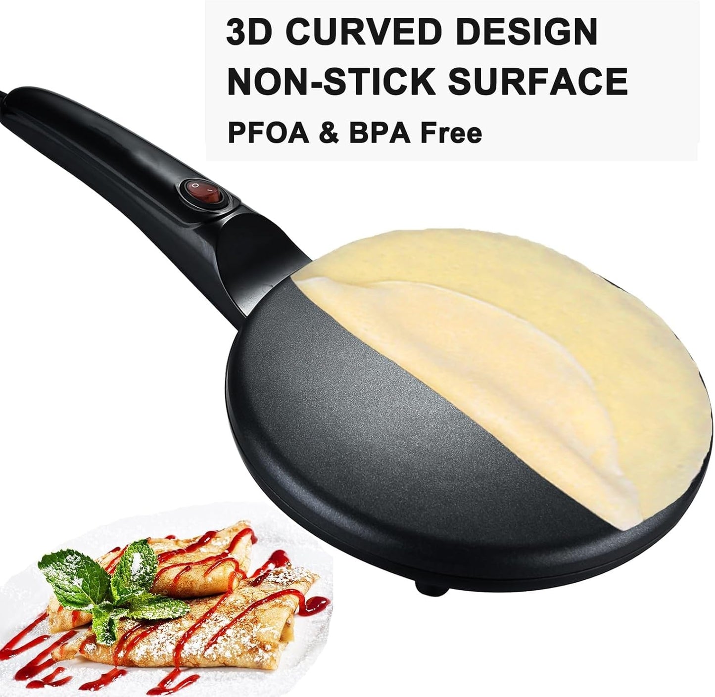 Electric Crepe Maker © - Zambeel