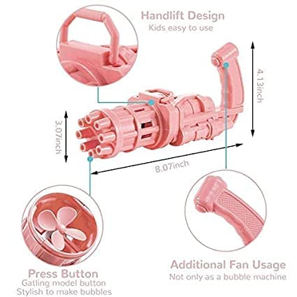 Electric Gatling Bubble Gun - Zambeel