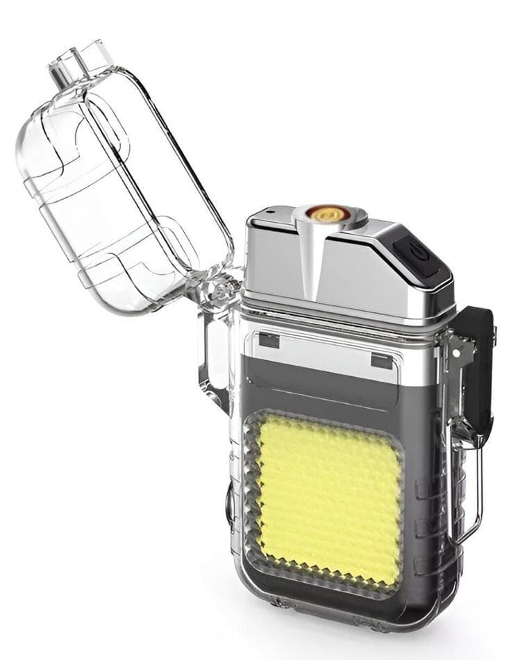 Electric Lighter with Flashlight - Zambeel