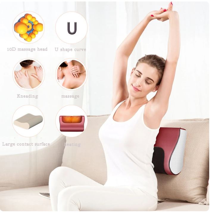 Massage throw pillow shop