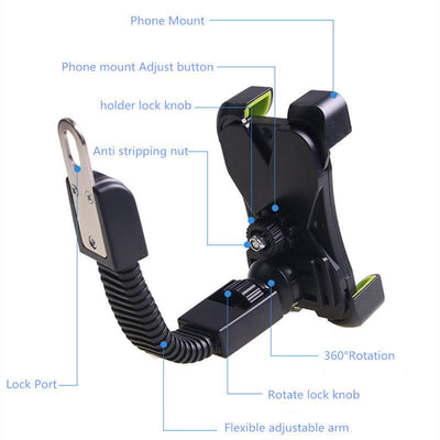 Electric Motorcycle Mobile Phone Bracket - Zambeel