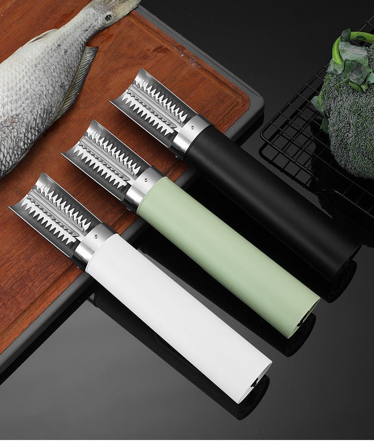 Electric Razor Fish Scaler Machine Handheld Charging Planing And Scraping Artifact - Zambeel