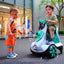 Electric Ride - On Scooter for Kids with Bubble Blower © - Zambeel