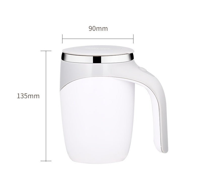 Electric Stirring Cup Full - automatic Magnetic Rotating Coffee Mug Charging - Zambeel