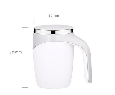 Electric Stirring Cup Full - automatic Magnetic Rotating Coffee Mug Charging - Zambeel