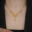 Elegant Gold Butterfly Pendant Necklace - Zambeel
