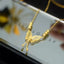 Elegant Gold Butterfly Pendant Necklace - Zambeel