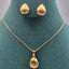 Elegant Gold - Toned Necklace & Earring Sets - Zambeel