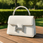 Elegant Structured Top - Handle Bag - Zambeel