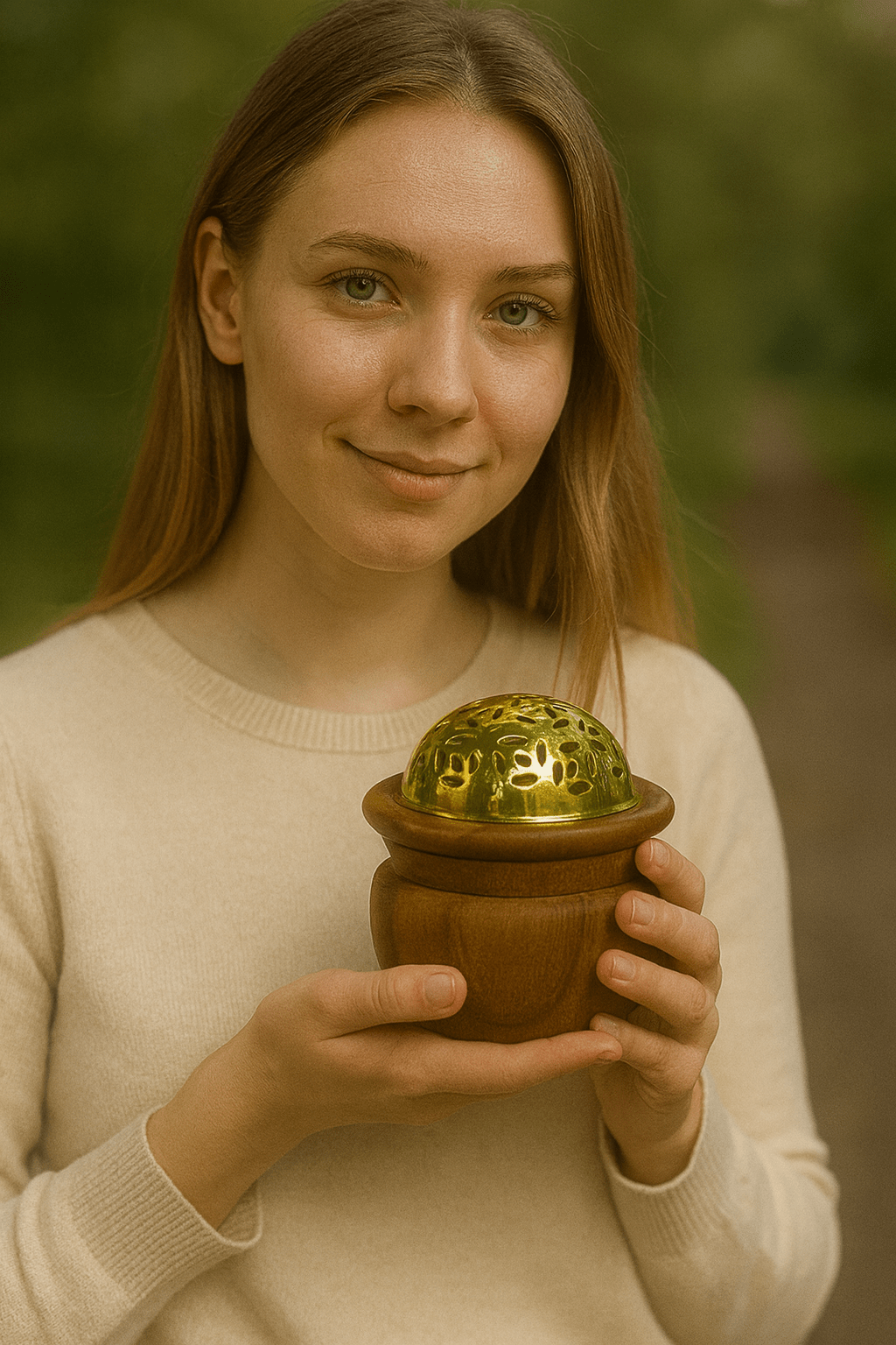 Elegant Wooden & Crystal Bakhoor Holders - Zambeel