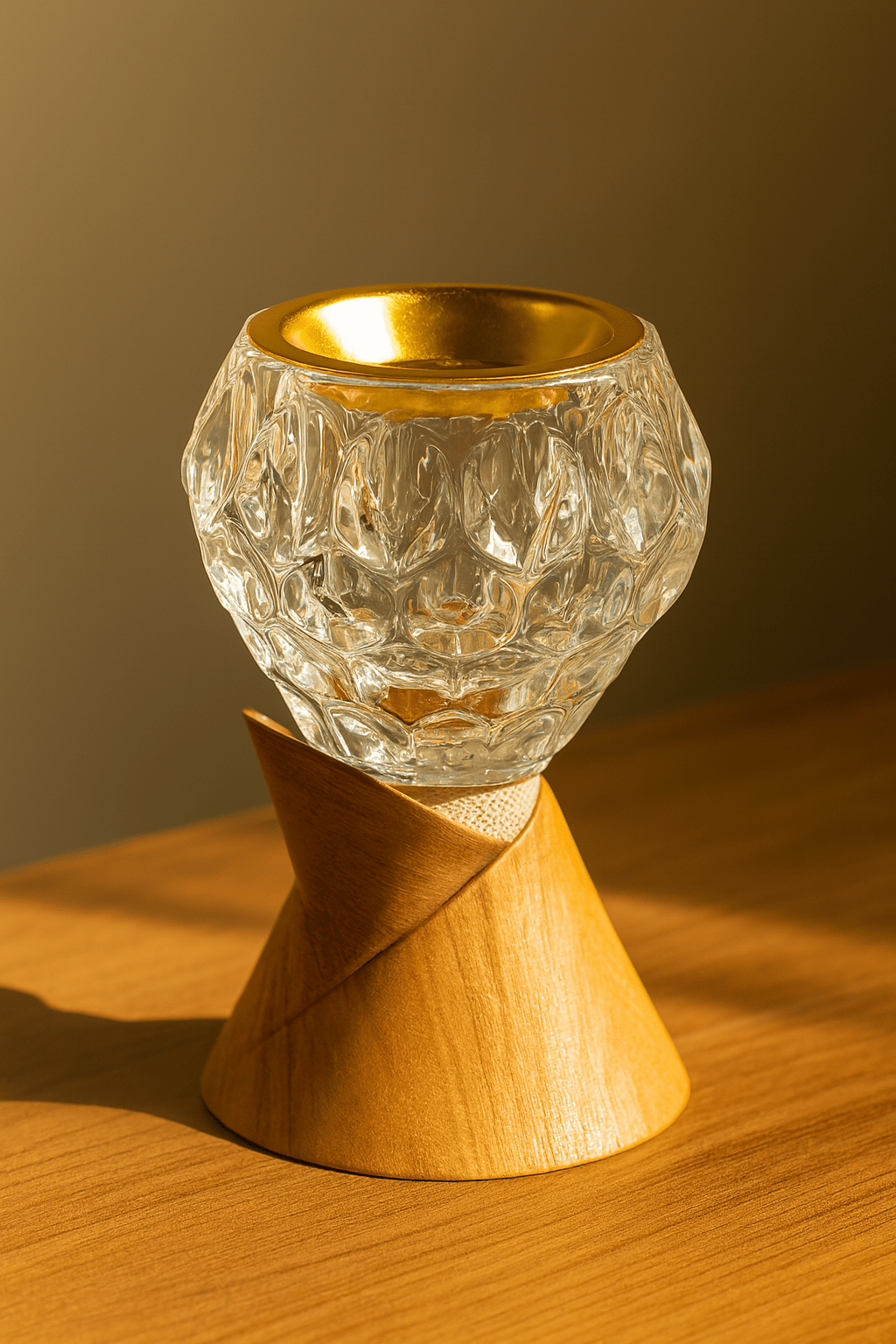 Elegant Wooden & Crystal Bakhoor Holders - Zambeel