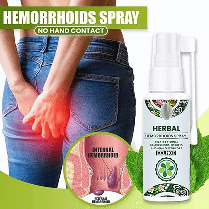 Ellehoe - Herbal Hemorrhoids Spray - Zambeel