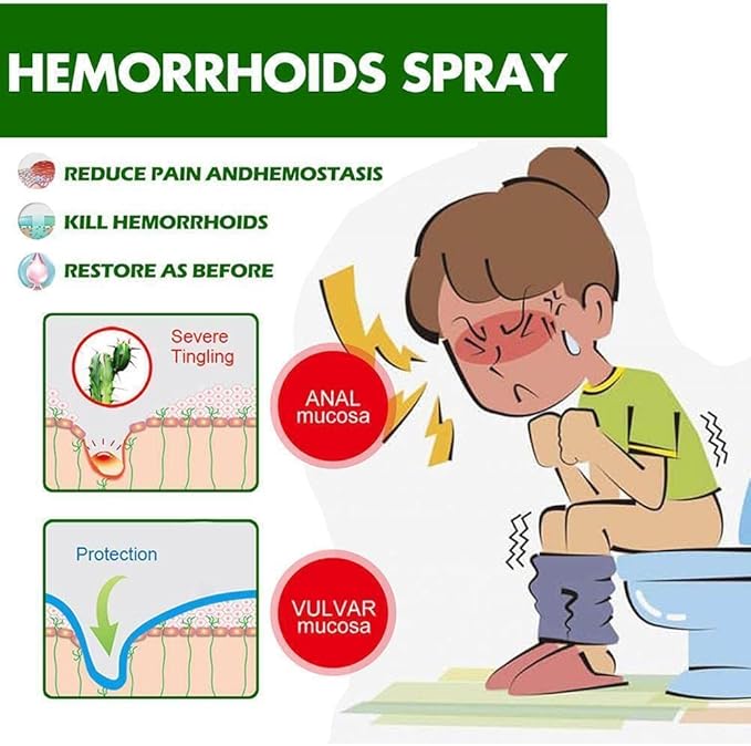 Ellehoe - Herbal Hemorrhoids Spray - Zambeel