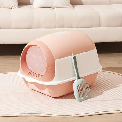 Enclosed Cat Litter Box - Zambeel