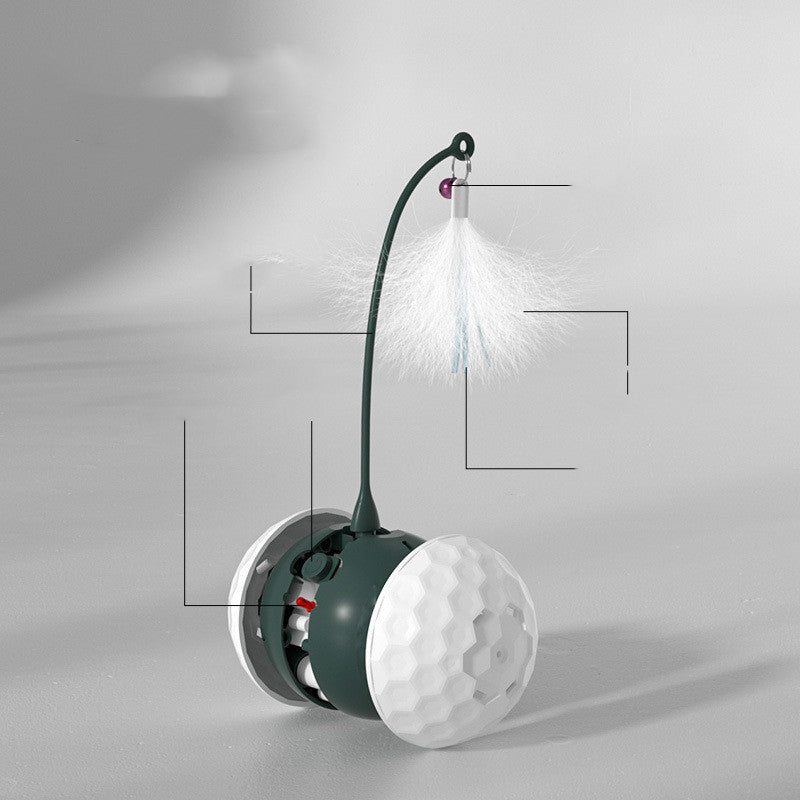 Enjoying Electric Intelligent Bite Resistant Cat Toys Pet Products - Zambeel