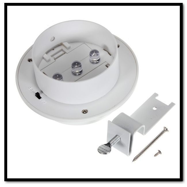 Enterprise Fence Fence Lamp Lamp Jicai Solar Corridor Lamp Wall Lamp 3LED Light Tank - Zambeel