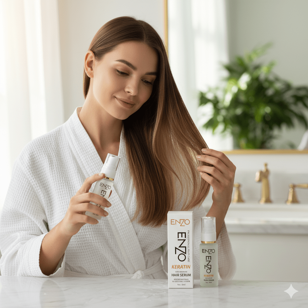 Enzo - Keratin Essential Hair Serum - Zambeel
