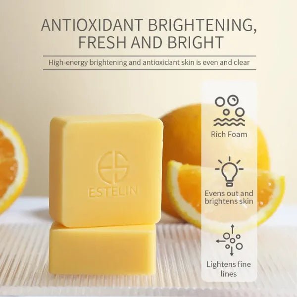 Estelin - Vitamin C & Turmeric Brightening Soap (Original) - Zambeel
