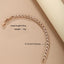 European And American Metallic Light Luxury Inlaid Zirconium Bracelet Personality Simple - Zambeel