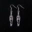 European And American Popular Exaggerated Gothic Skull Earrings - Zambeel
