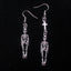 European And American Popular Exaggerated Gothic Skull Earrings - Zambeel