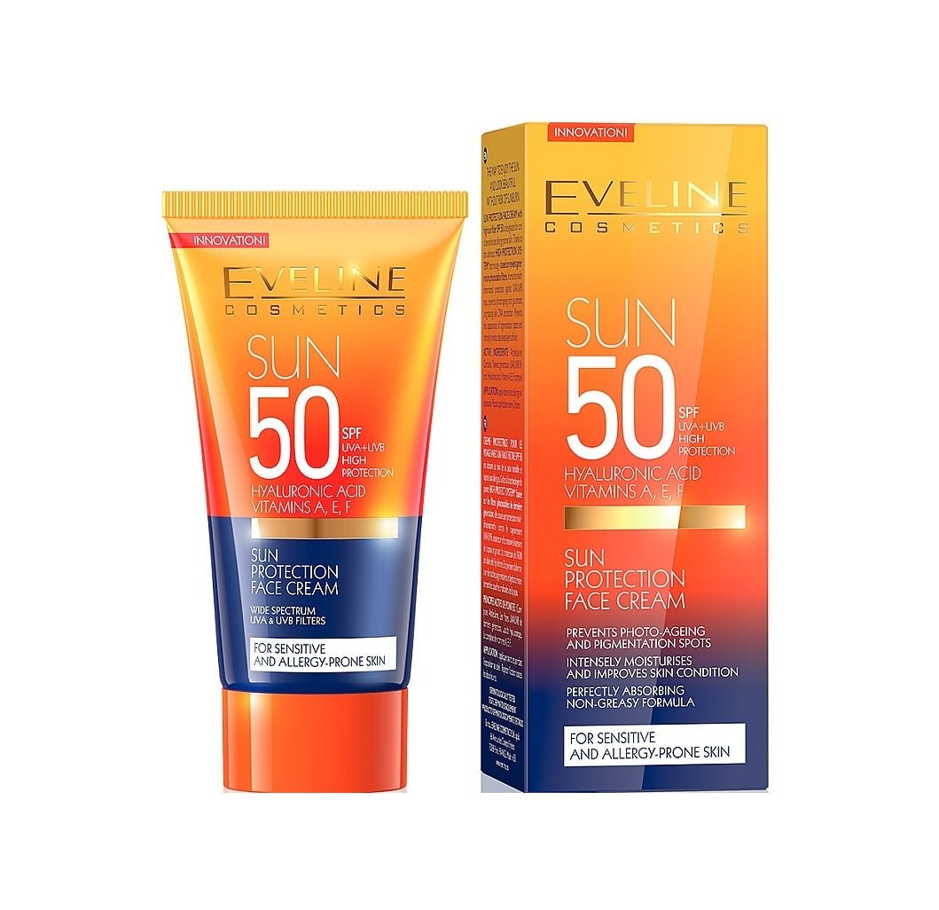 Eveline Cosmetics - SPF 50 Sun Protection Face Cream (Original) - Zambeel