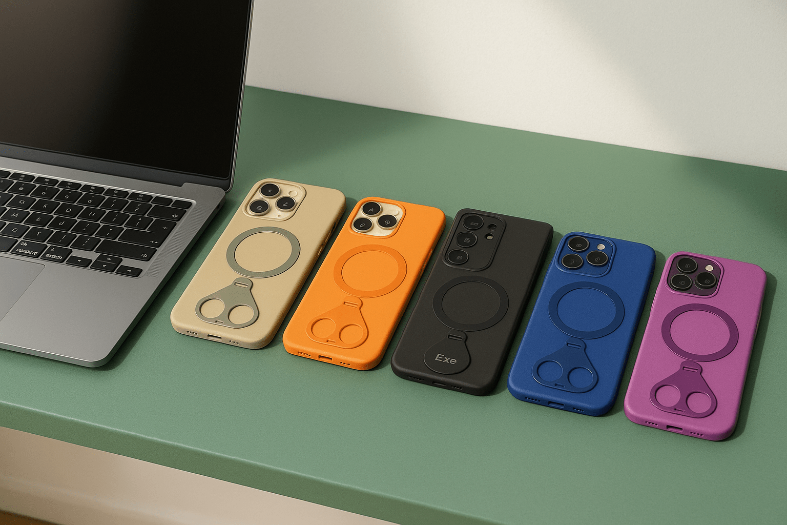 Exe Magnetic Ring Shockproof Case - Zambeel