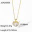 Exquisite Women's Wedding Jewelry Stainless Steel Gold - Zambeel