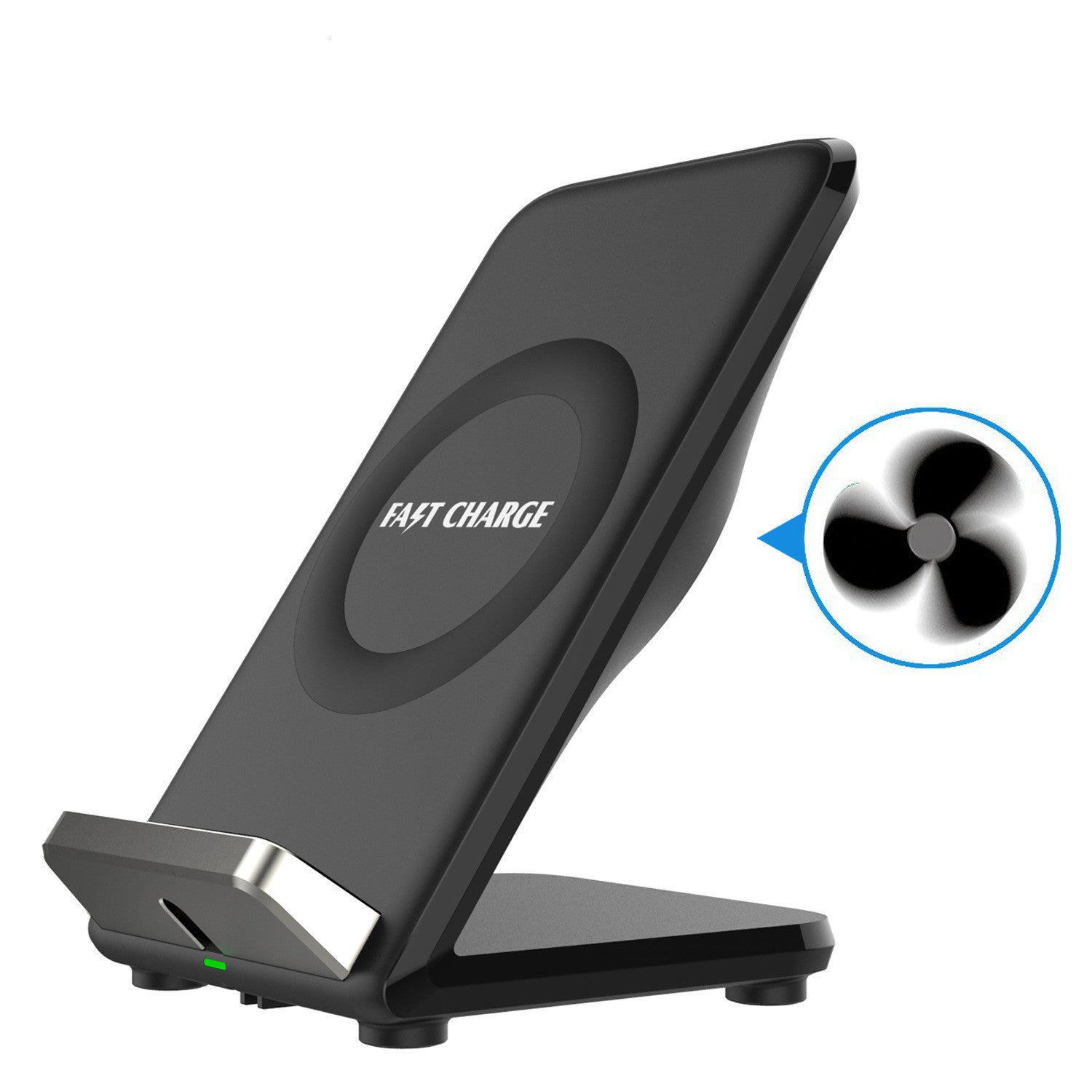 F18 Wireless Charger With Fan Wireless Charger Fast Vertical - Zambeel