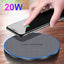 Fabric Disc Wireless Charger 20W Fast Charge - Zambeel