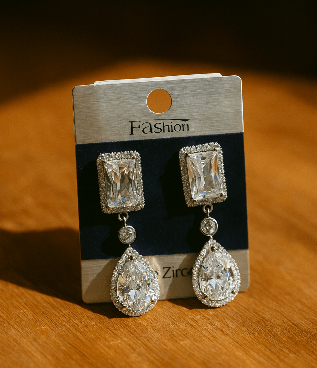 Fashion Cubic Zirconia Earrings Collection - Zambeel