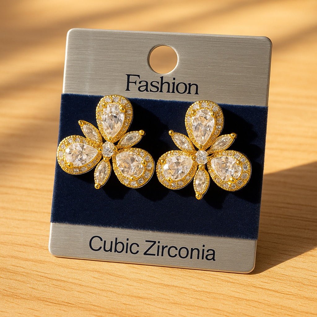 Fashion Cubic Zirconia Earrings Collection - Zambeel