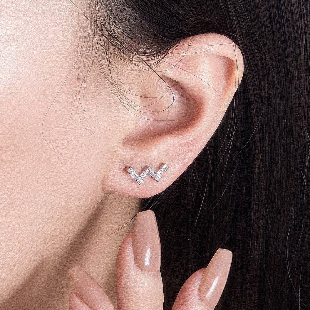 Fashion Diamond Simple Ear Jewelry - Zambeel