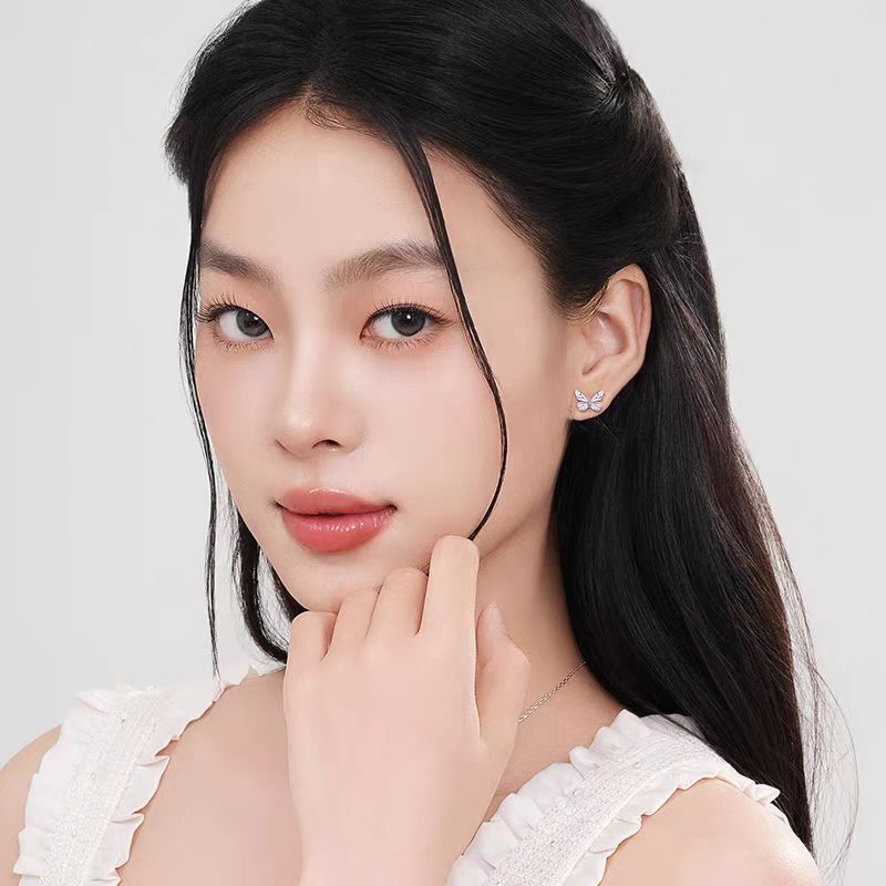 Fashion Personality Butterfly Stud Earrings For Women - Zambeel