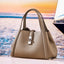 Fashionable Korean - style Large - capacity Leather Handbag - Zambeel