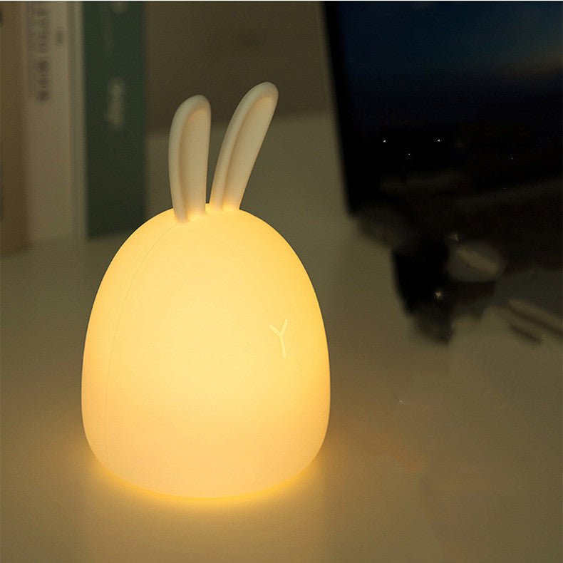 Fat Rabbit Colorful Pat Silicone Lamp - Zambeel